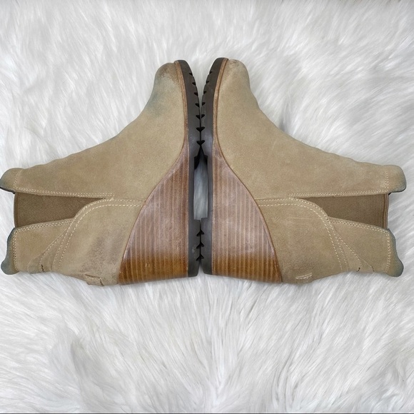 Sorel Beach After Hours Chelsea Wedge Booties - Picture 6 of 11